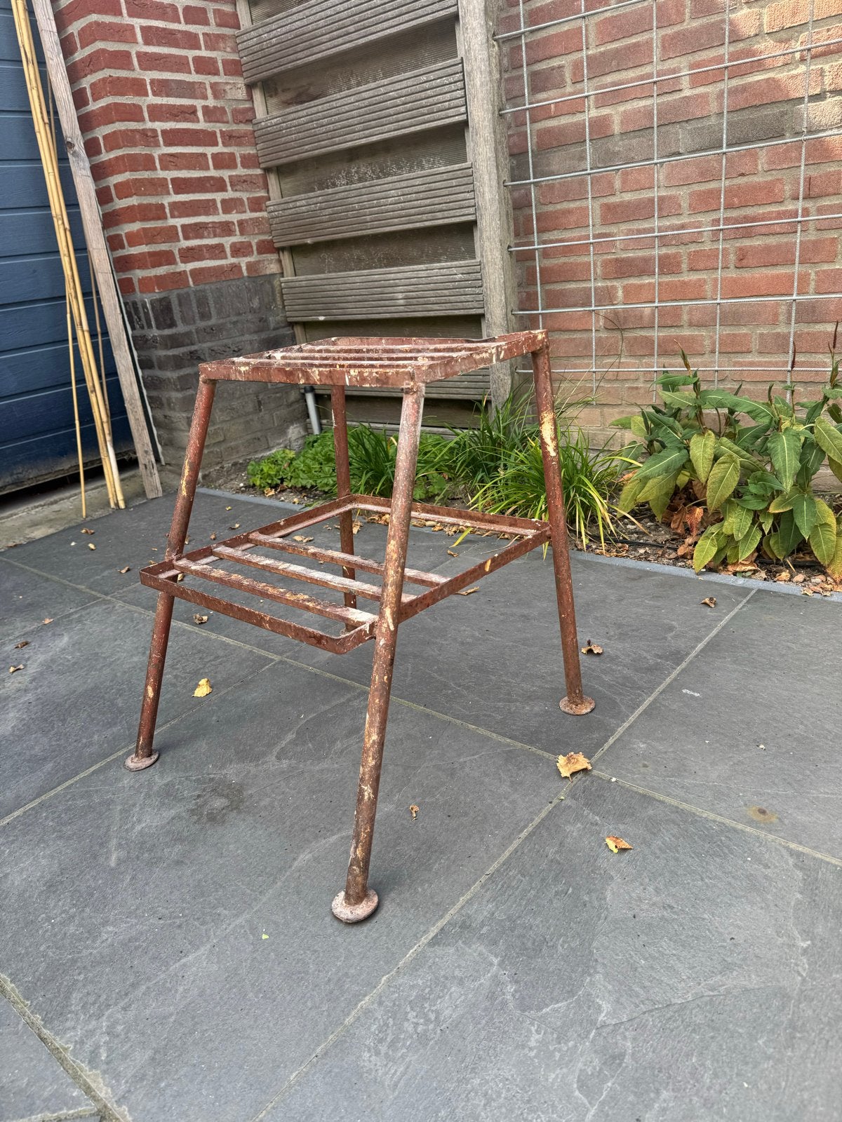 Gebruikt stucadoorstrapje, Doe-het-zelf en Verbouw, Ladders en Trappen, Ophalen, Gebruikt, Trap, Minder dan 2 meter