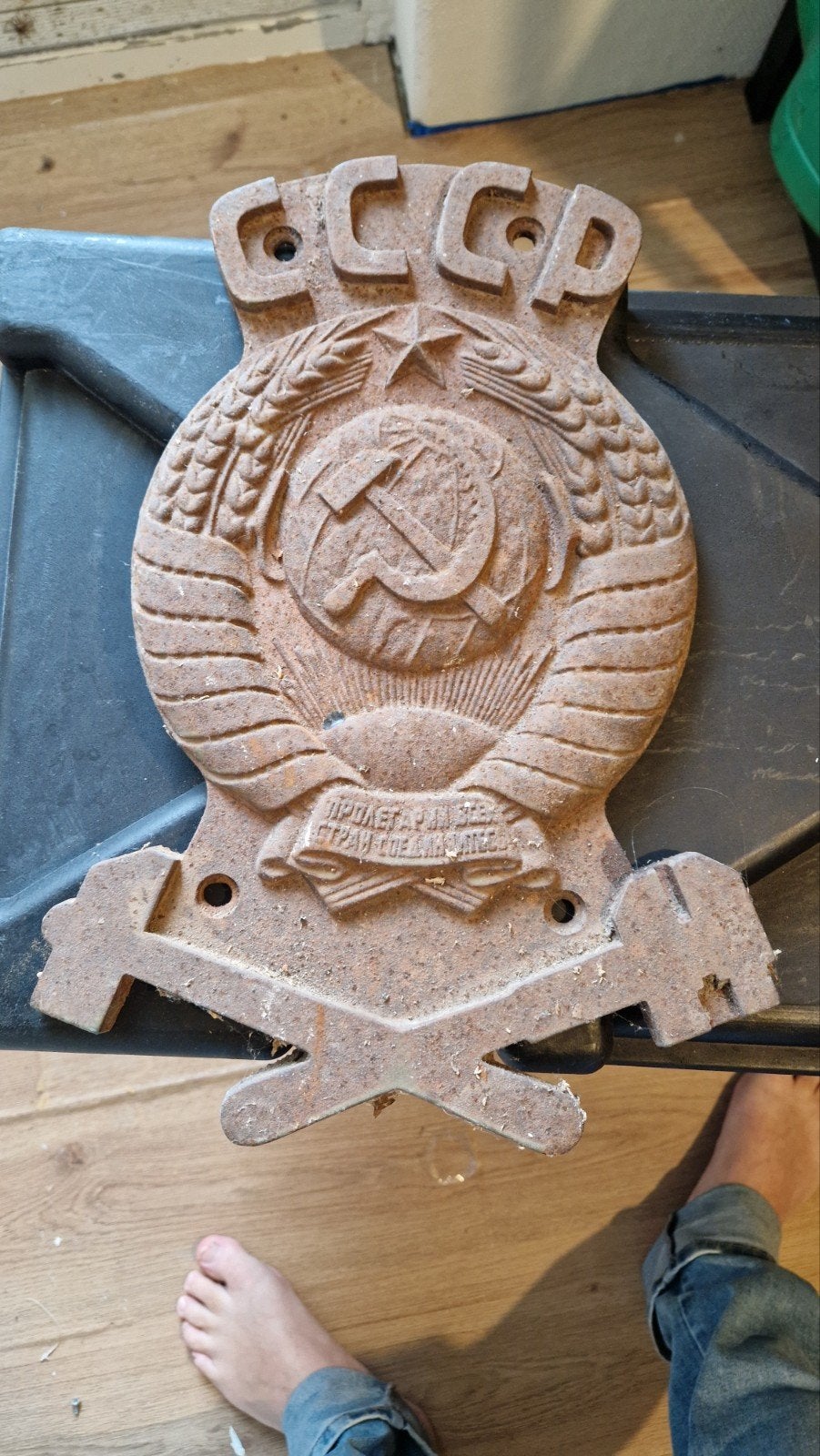 te koop voormalig Sovjet/USSR gevel element, Ophalen of Verzenden