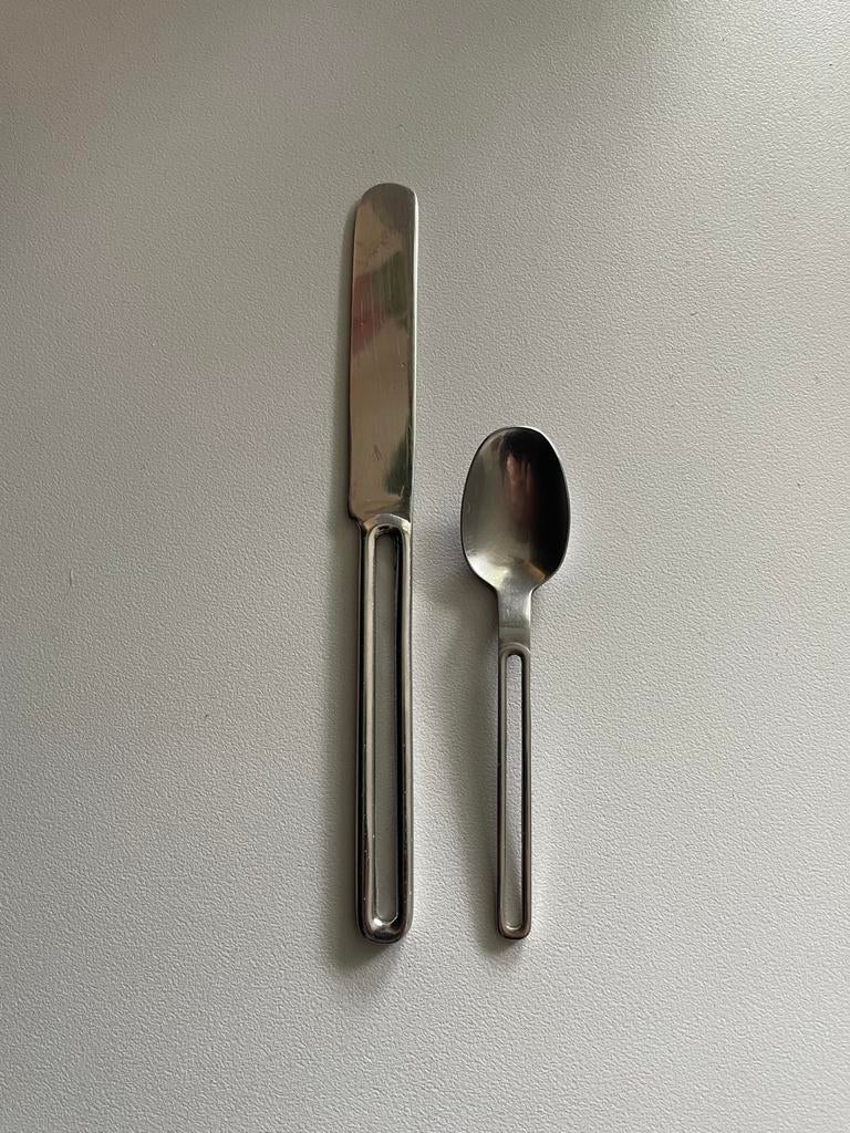 AMEFA Stainless Opengewerkt Bestek, Huis en Inrichting, Keuken | Bestek, Ophalen of Verzenden, Zo goed als nieuw, Rvs of Chroom