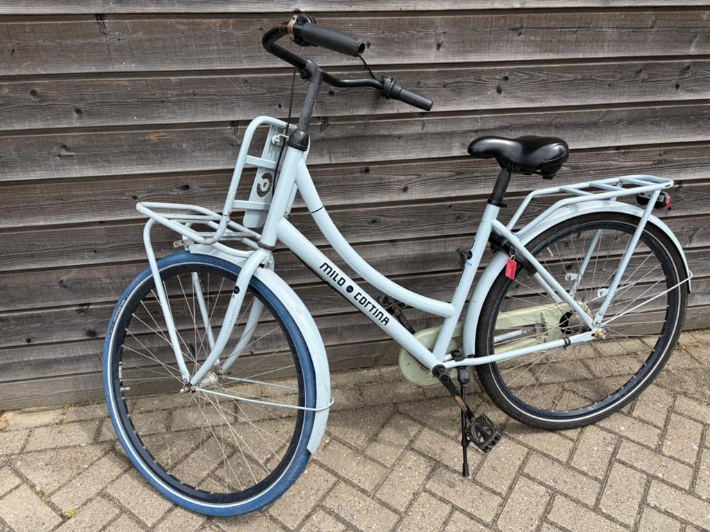 Damesfiets Cortina Milo, Fietsen en Brommers, Fietsen | Dames | Damesfietsen, Terugtraprem, Gebruikt, Versnellingen, 50 tot 53 cm