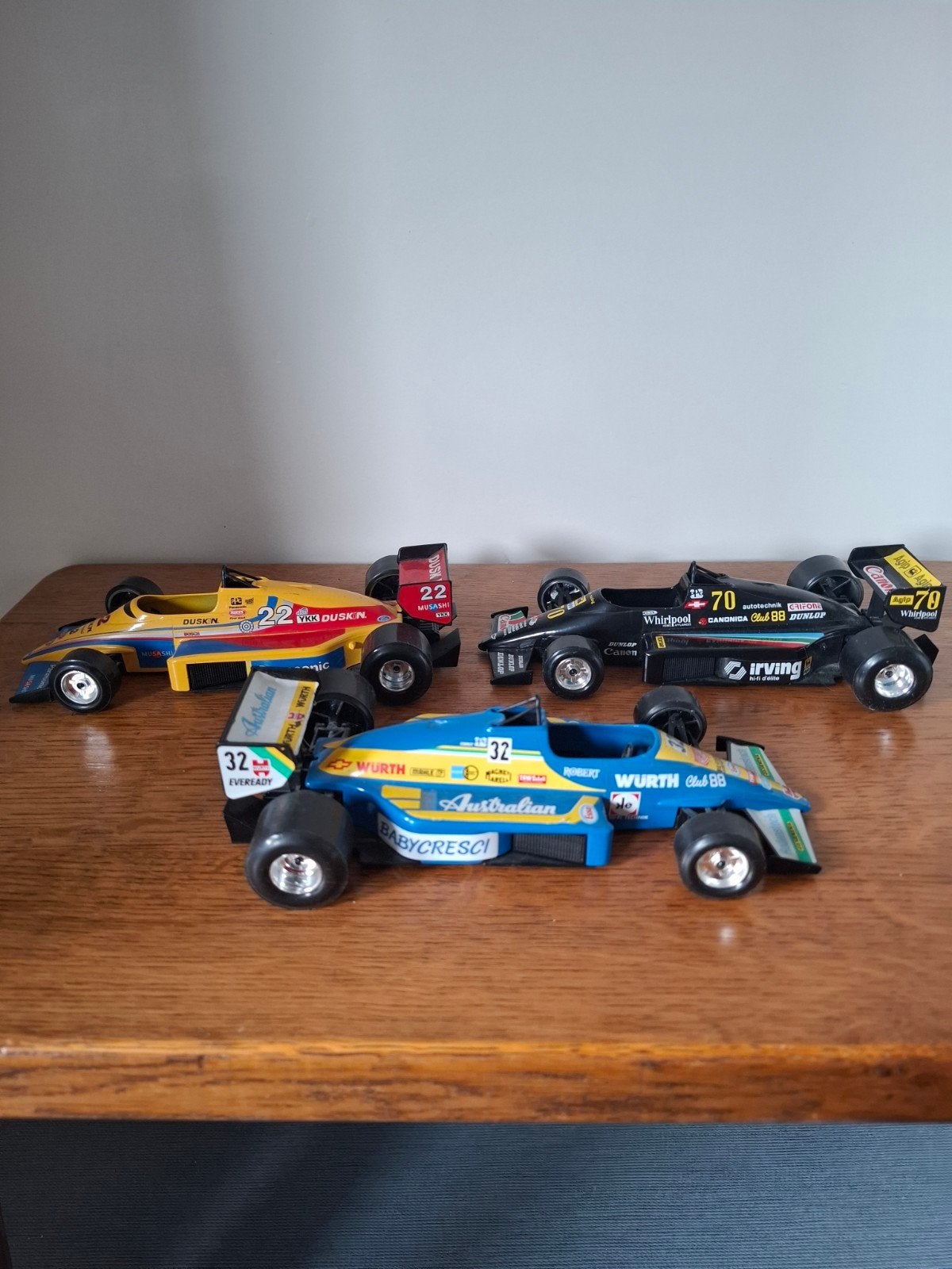 Burago set van 3 vintage f1 wagens, Ophalen of Verzenden, Bburago