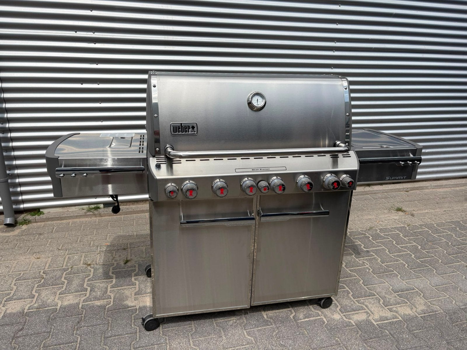 Weber Summit S-670 Gasbarbecue - Zo goed als nieuw, Ophalen, Zo goed als nieuw, Weber