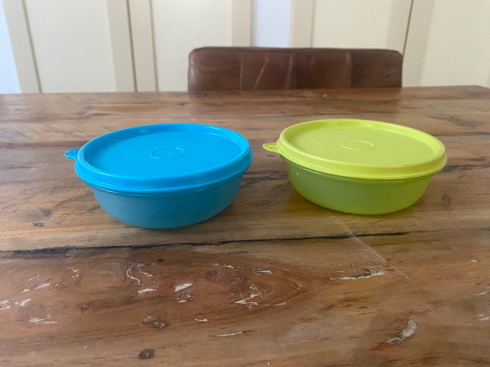 Tupperware bakjes 300 ml, Blauw, 300 ml, Ophalen of Verzenden, Zo goed als nieuw