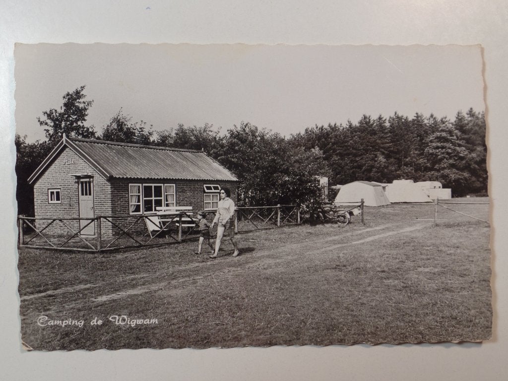 Camping de Wigwam Oudemirdum, Ophalen of Verzenden, 1960 tot 1980, Ongelopen, Friesland