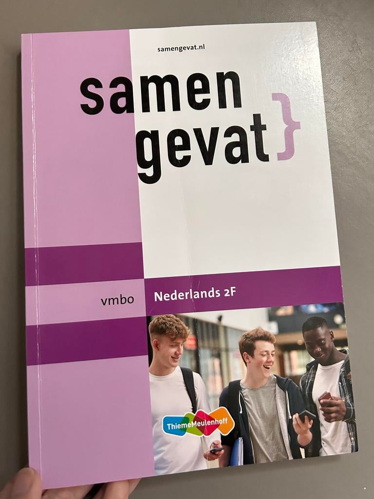 Samengevat Nederlands 2F VMBO - ThiemeMeulenhoff, Boeken, Schoolboeken, Ophalen of Verzenden, Zo goed als nieuw, VMBO, Nederlands