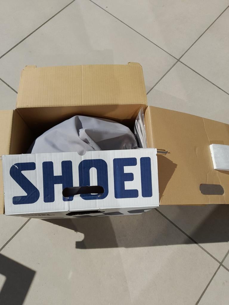 Shoei Integraalhelm met Cardo Packtalk communicatieset, Ophalen, Heren, Integraalhelm, S