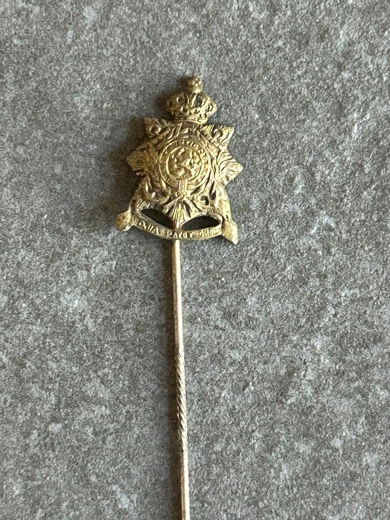 Speldje embleem van het Nederlandse Korps Mariniers, Ophalen of Verzenden, Marine, Nederland, Embleem of Badge