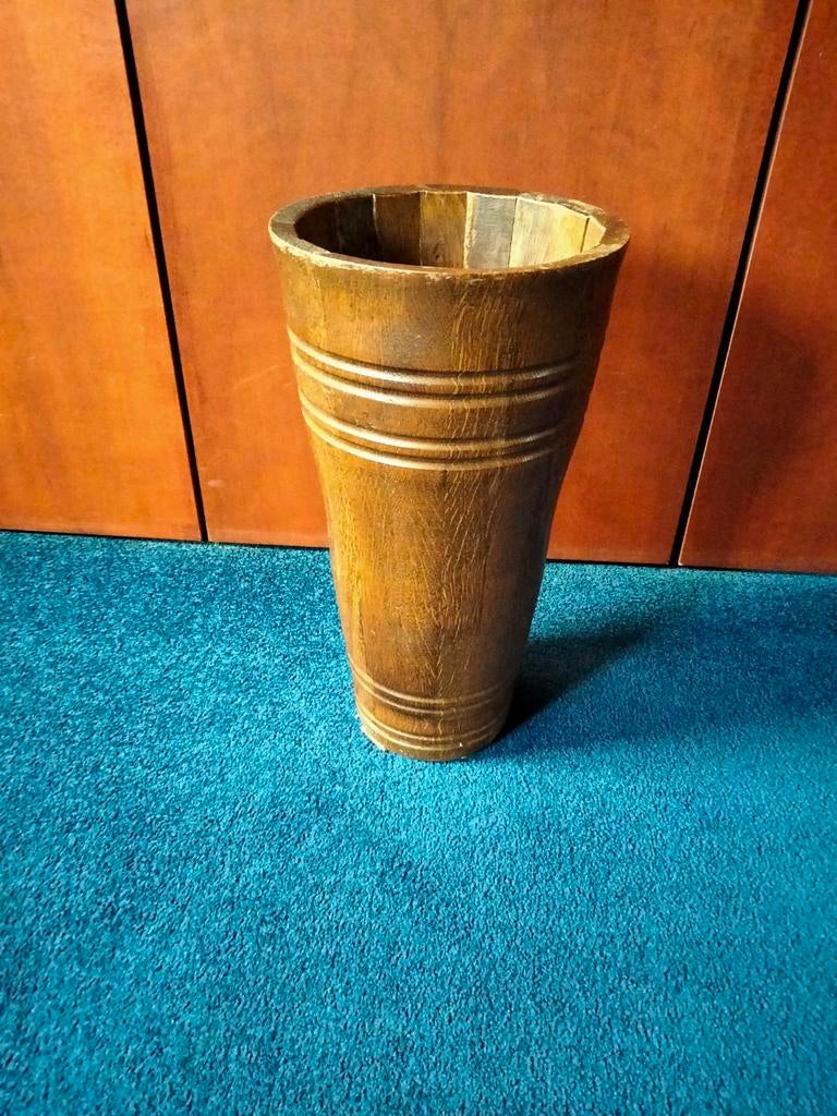 Paraplu bak, Ophalen