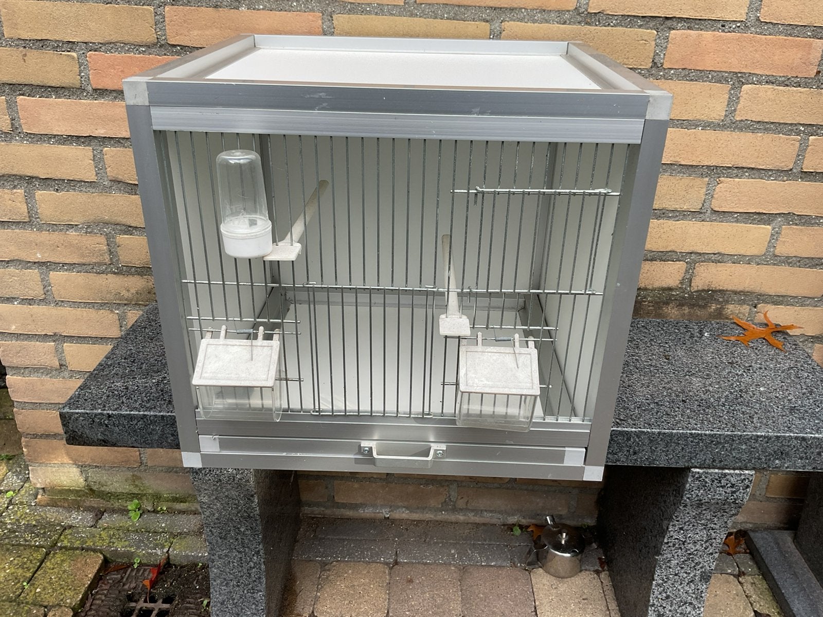 Aluminium/ trespa broedkooi kweekkooi vogelkooi, Ophalen, Zo goed als nieuw, Aluminium, Broedkooi of Kweekkooi