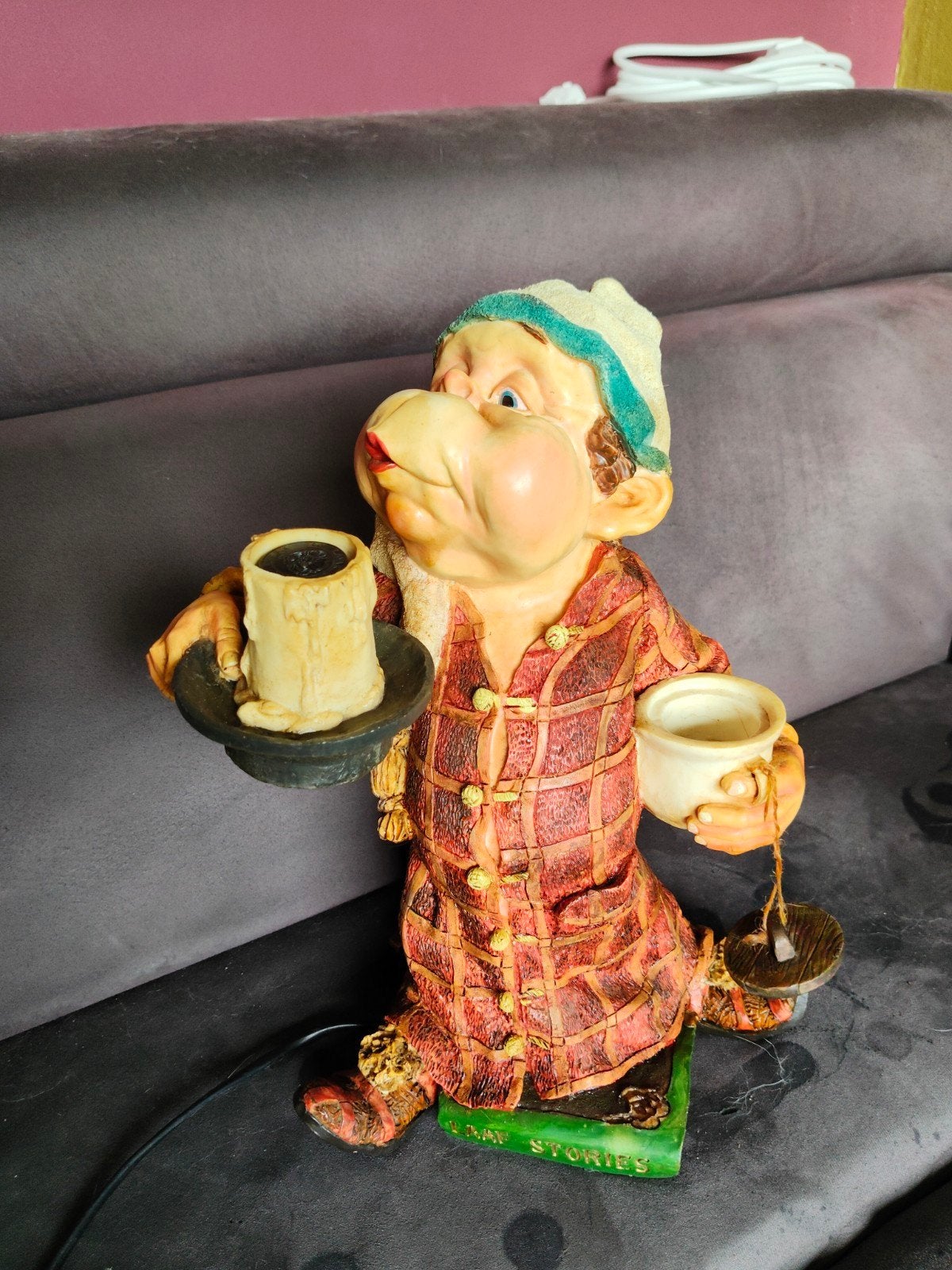 laaf lamp, Verzamelen, Ophalen of Verzenden, Gebruikt, Beeldje of Poppetje
