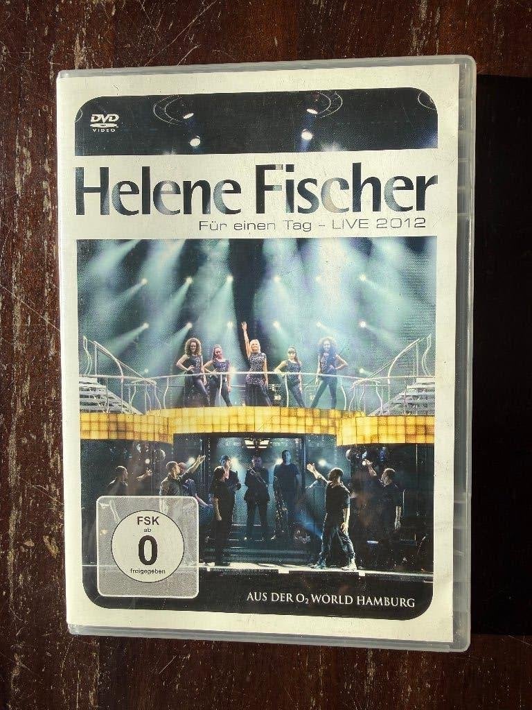 Helene Fischer Für Einen Tag Live 2012 DVD, Alle leeftijden, Ophalen of Verzenden, Zo goed als nieuw, Inclusief boekje