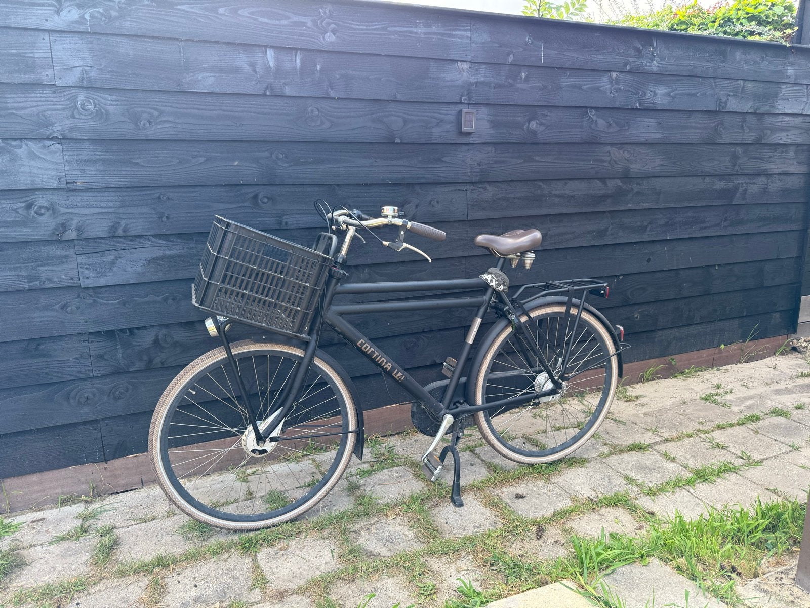 Cortina U4 Transportfiets Heren, Versnellingen, Zo goed als nieuw, Schijfrem, 53 tot 57 cm