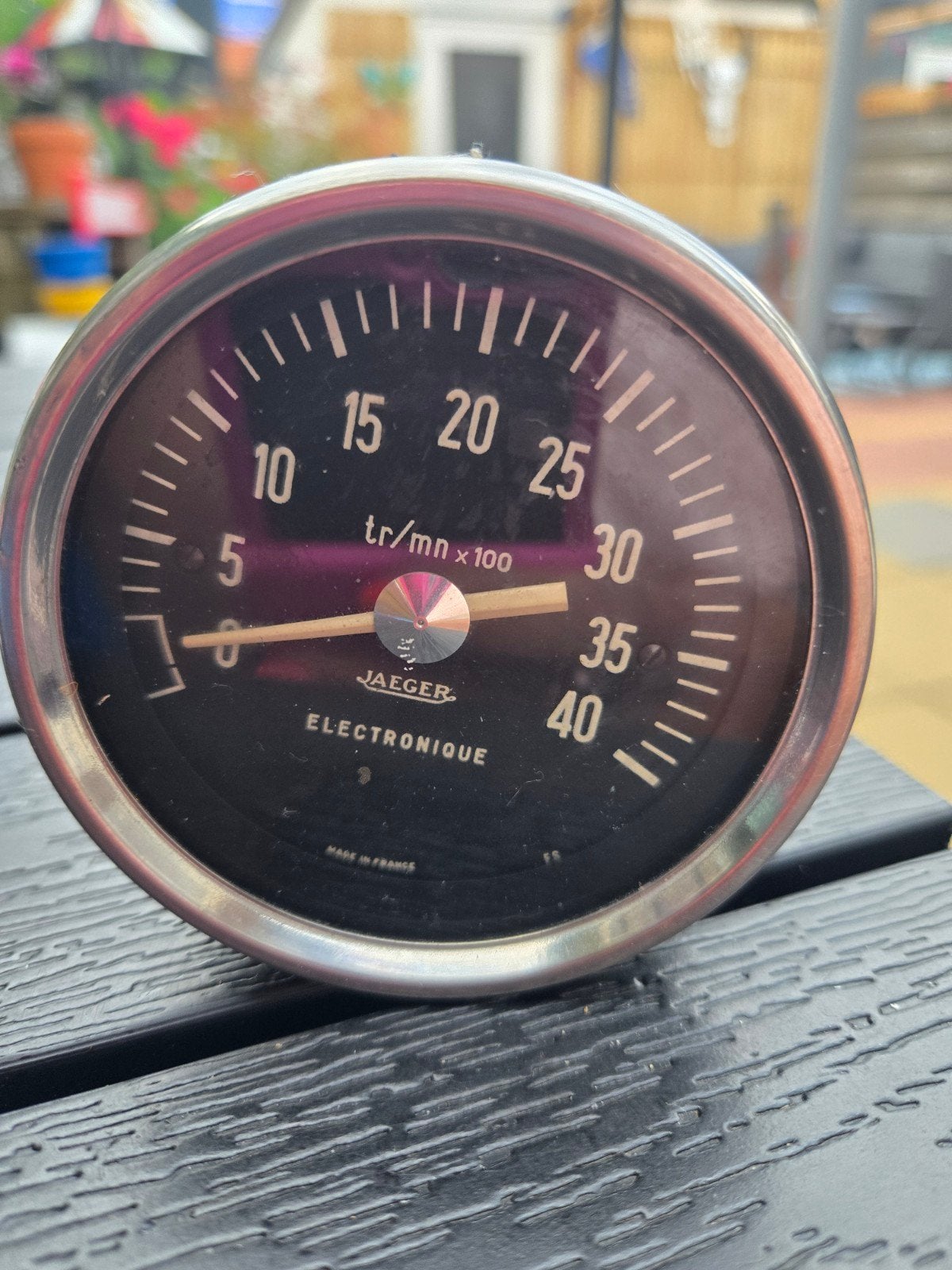 JAEGER ELECTRONIQUE Toerenteller Oldtimer, Auto-onderdelen, Ophalen, Gebruikt, Universele onderdelen
