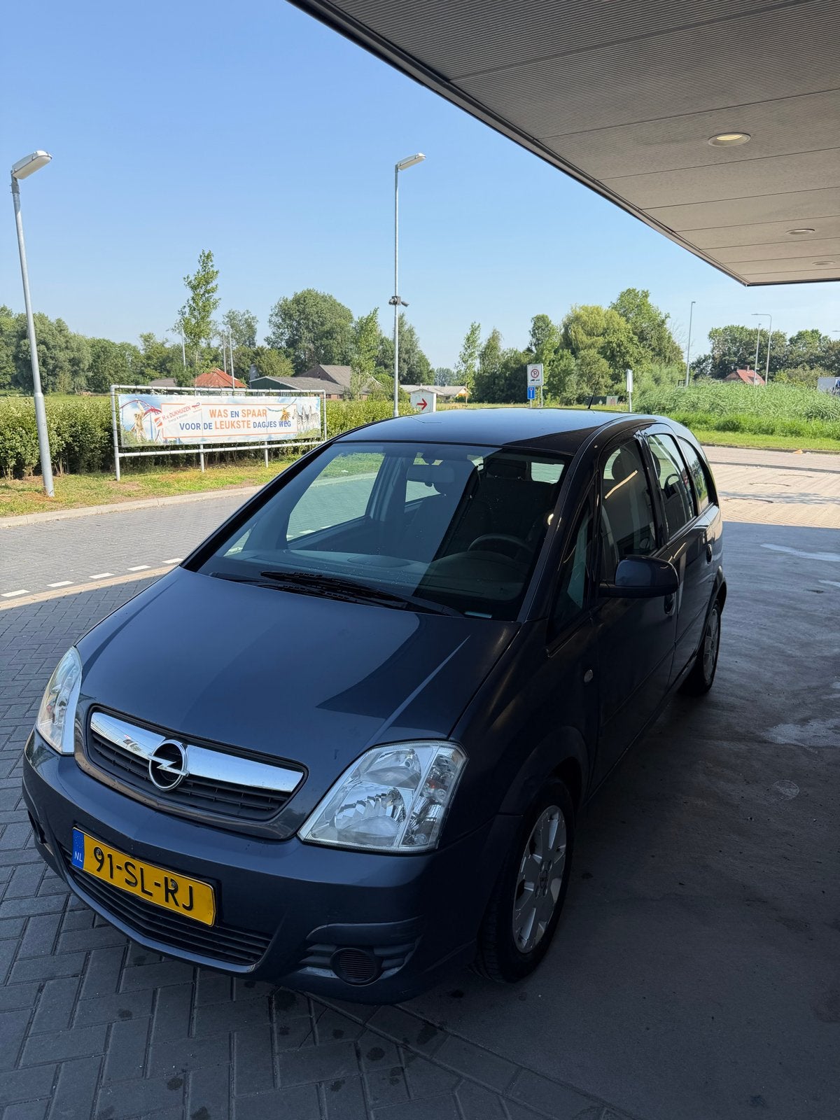 Opel Meriva 1.4 16V 2006 blauw/Grijs, Auto's, Opel, Particulier, Meriva, Cruise Control, Elektrische buitenspiegels, Elektrische ramen
