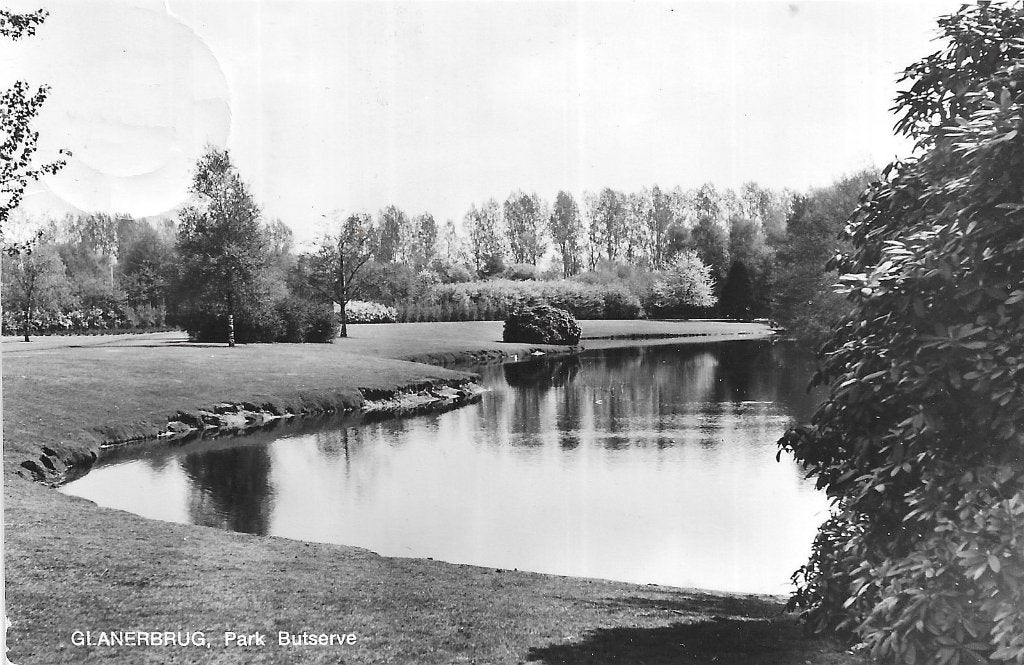 AK Glanerbrug - AK Glanerbrug - Park Butserve, Verzenden, 1940 tot 1960, Gelopen, Overijssel