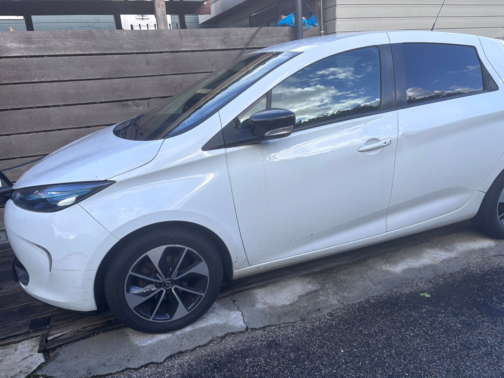 Renault ZOE E 2017 Wit, Auto's, Zwart, 58 pk, 135 min, Wit
