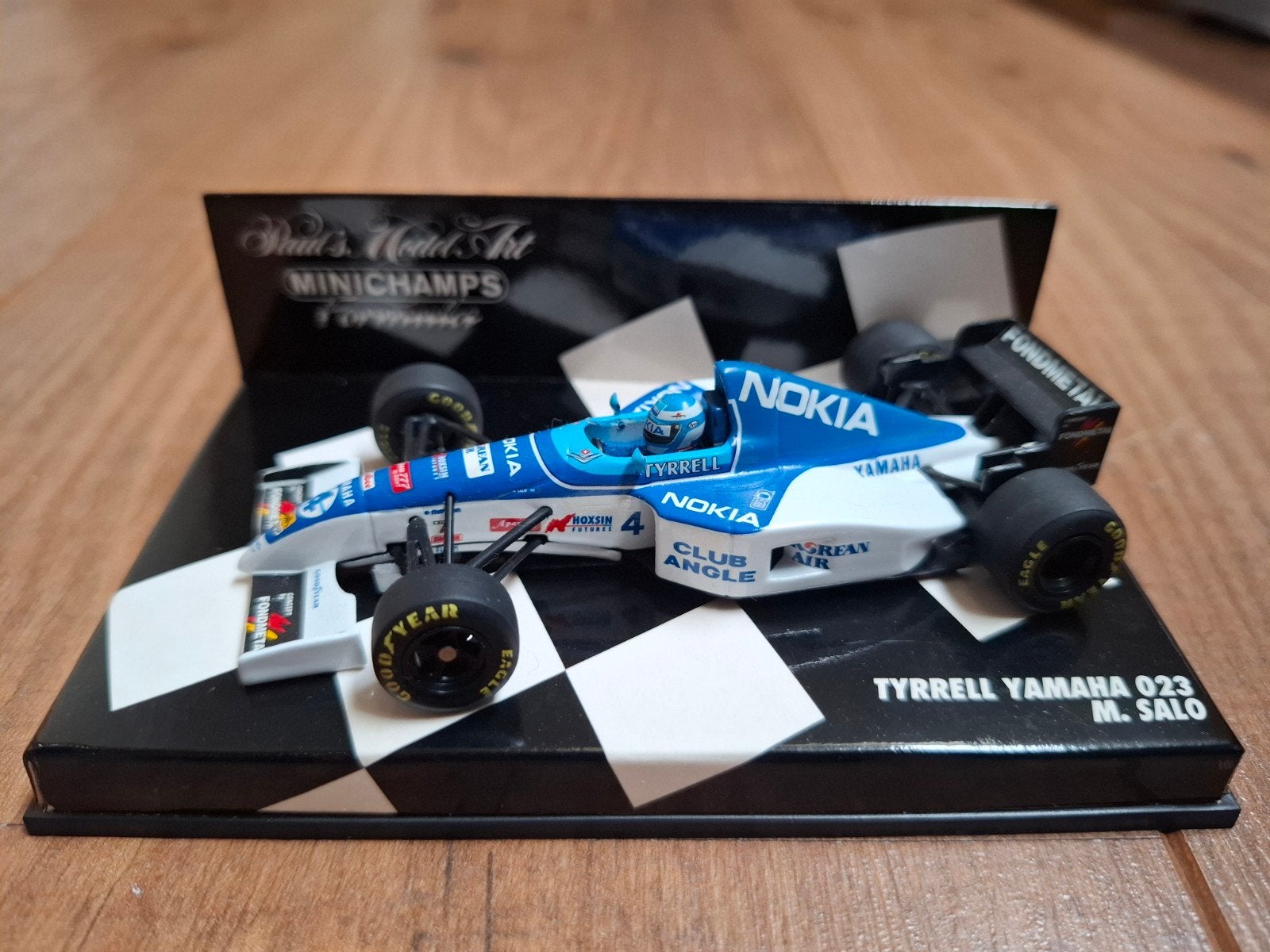 Minichamps Tyrrell Yamaha M. Salo F1 modelauto 1:43, Ophalen of Verzenden, Zo goed als nieuw, Auto, MiniChamps