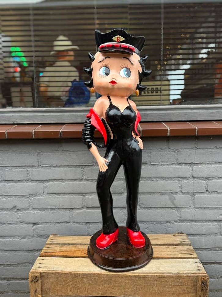 Groot Betty Boop Beeld, Verzamelen, Beelden en Beeldjes, Zo goed als nieuw, Mens, Ophalen