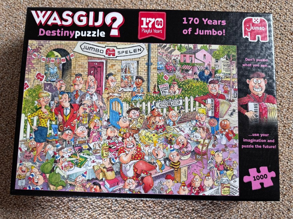 7 Puzzels van 1000 stukjes, Ophalen, 500 t/m 1500 stukjes, Zo goed als nieuw, Legpuzzel