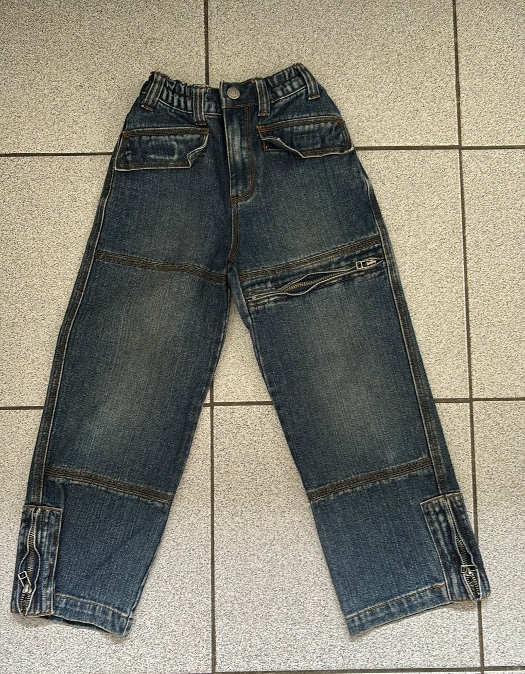 We fashion Blue Ridge spijkerbroek jeans maat 116, Ophalen of Verzenden, Zo goed als nieuw, Jongen, Broek