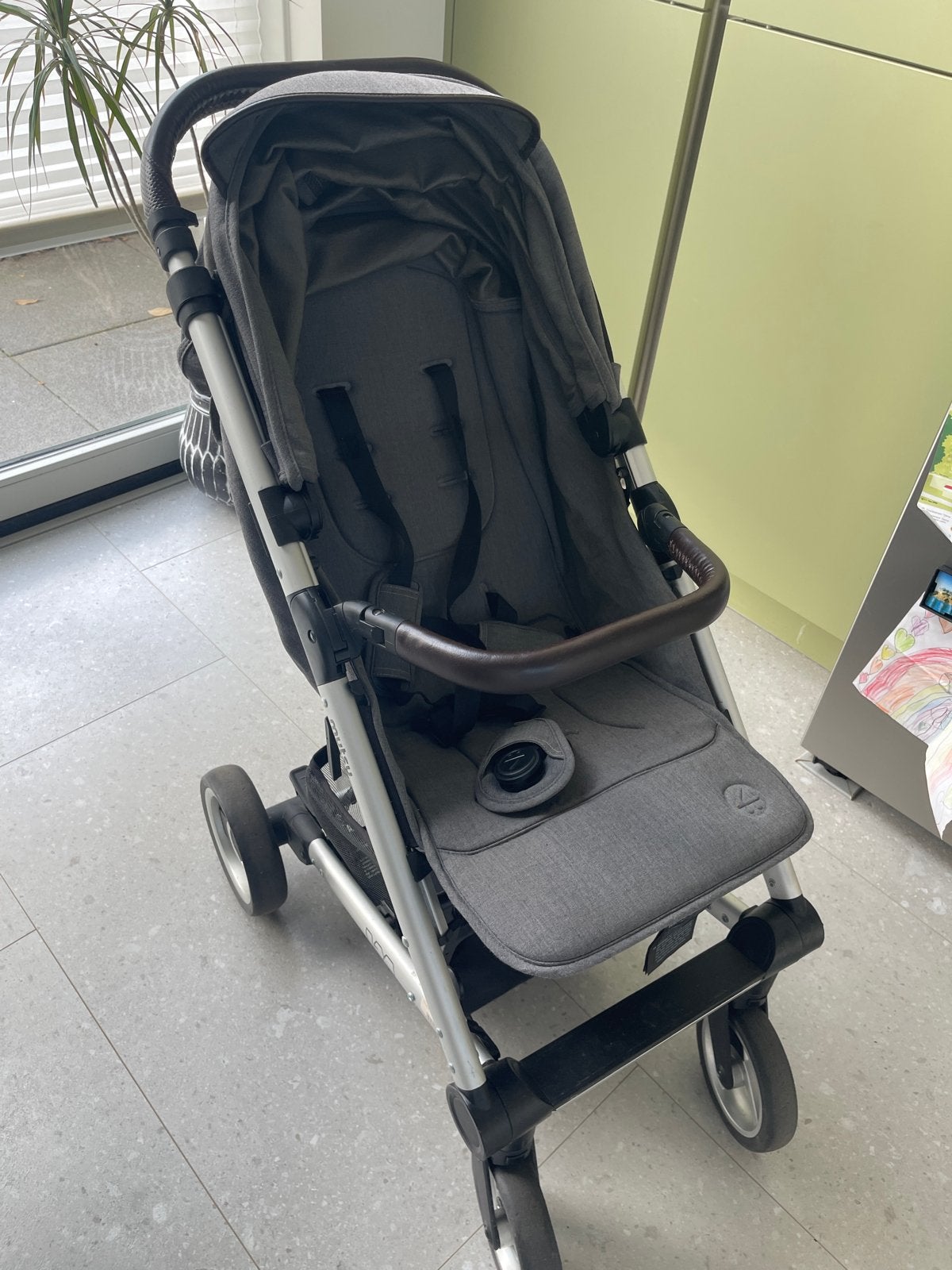 Mutsy nexo buggy kinderwagen - Grijs, Ophalen, Gebruikt, Kinderwagen, Mutsy