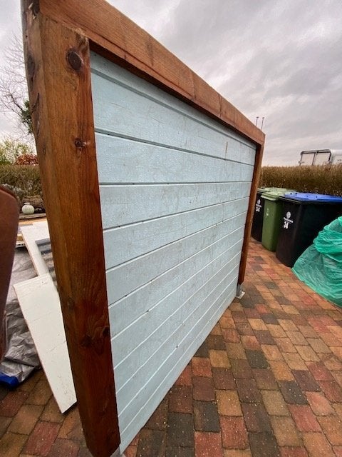 Schutting deel +tuin deur, Ophalen, Xx, Xx, Draaipoort