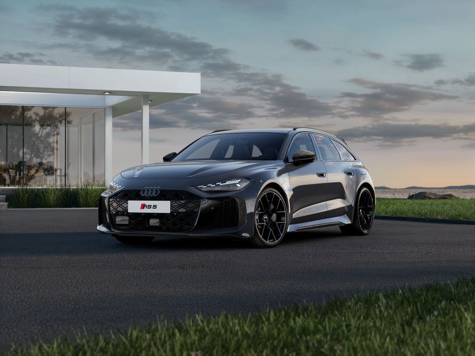 Audi RS5 Avant e-hybrid quattro Audi Sport Pakket Keramisch, Automaat, Gebruikt, Zwart, RS5