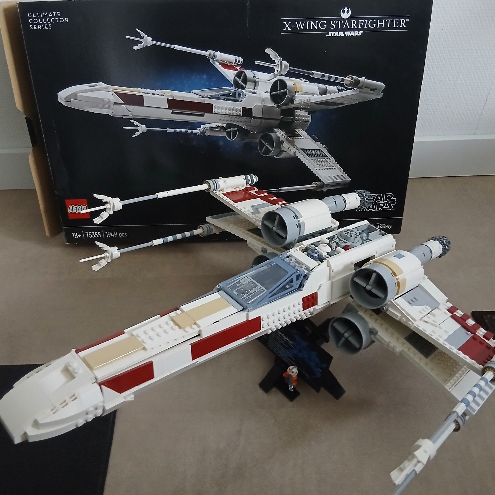 LEGO Star Wars UCS X-Wing Starfighter 75355, Ophalen of Verzenden, Zo goed als nieuw, Overige merken