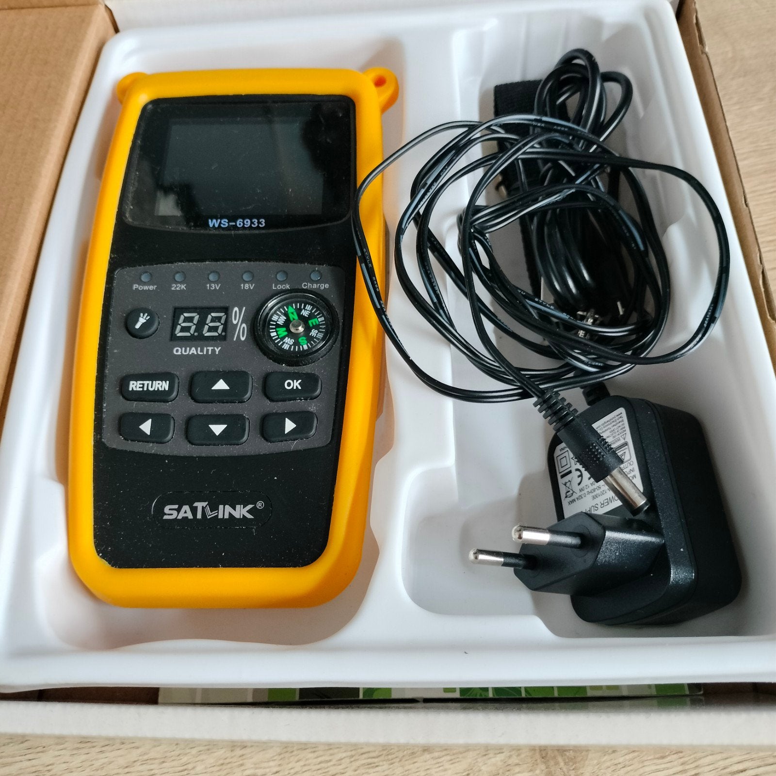 Satlink WS-6933 DVB-S2 Satellietmeter, Ophalen, Nieuw, Overige merken
