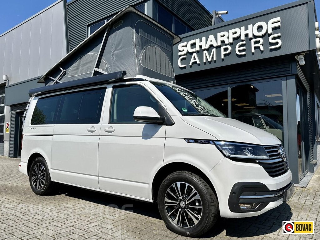VW T6.1 California Ocean 150 DSG, Automaat, Buscamper of Camperbus, Volkswagen, Bedrijf