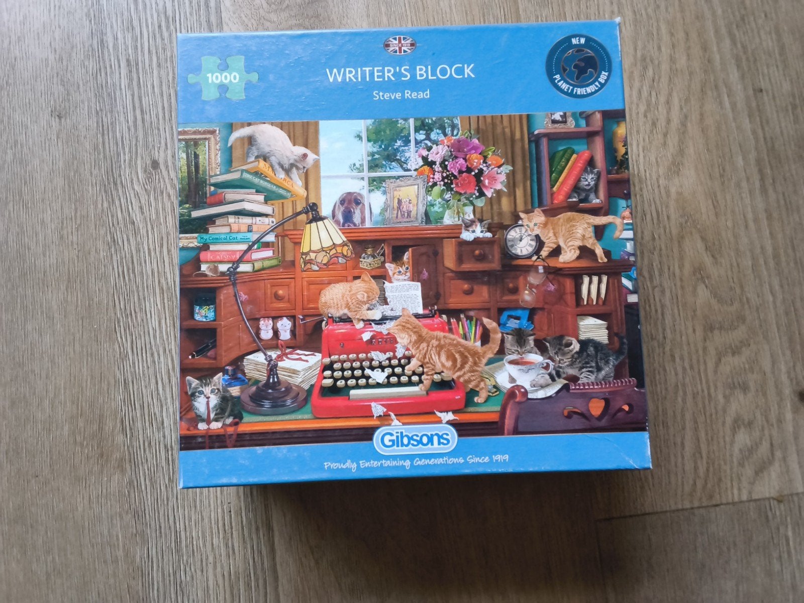 Gibsons Legpuzzels 1000 stukjes:, Ophalen of Verzenden, 500 t/m 1500 stukjes, Zo goed als nieuw, Legpuzzel