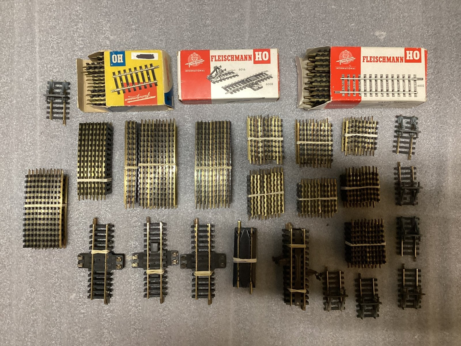 Fleischmann rails, Gebruikt, Gelijkstroom, Fleischmann, Rails
