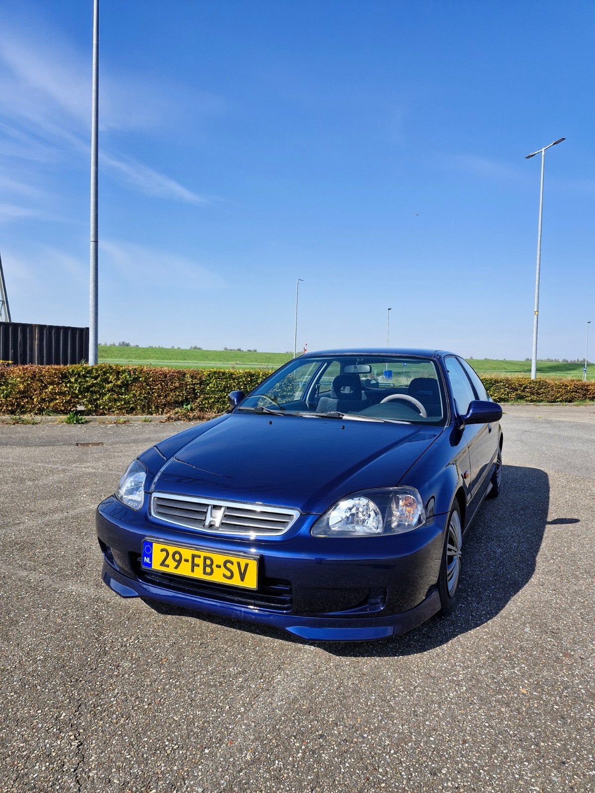 Honda Civic 1.4 iS Facelift Blauw !, Voorwielaandrijving, 15 km/l, 31 €/maand, 4 cilinders
