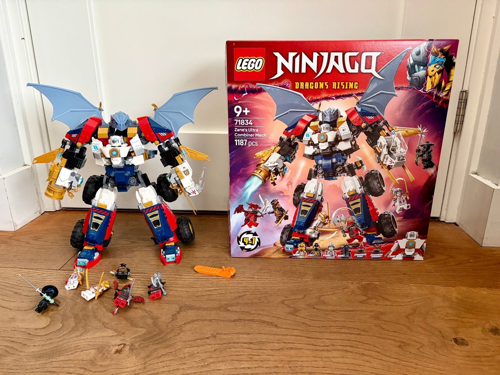 LEGO Ninjago 71834 Zane's Ultra Combiner Mecha, Ophalen of Verzenden, Zo goed als nieuw, Overige merken