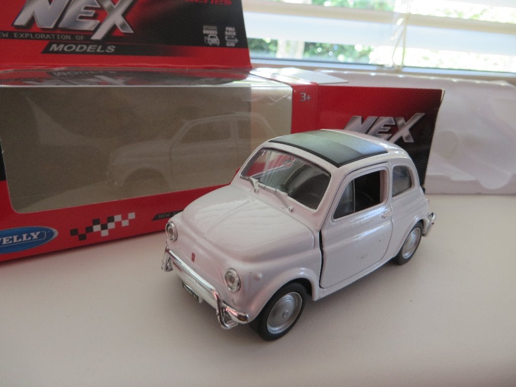 Welly Fiat 500, Ophalen of Verzenden, Nieuw, Auto, Overige merken