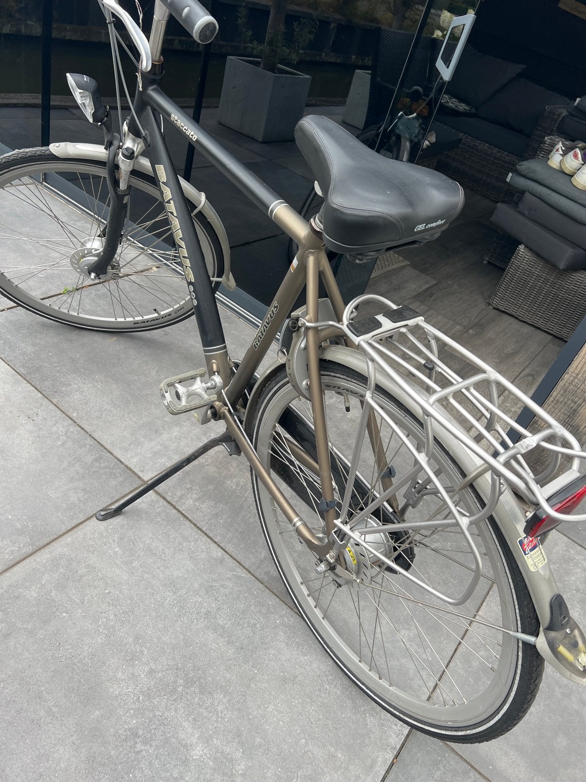 Batavus Staccato herenfiets  - 7 Versnellingen, Fietsen en Brommers, Fietsen | Heren | Herenfietsen, Ophalen, Terugtraprem, Gebruikt