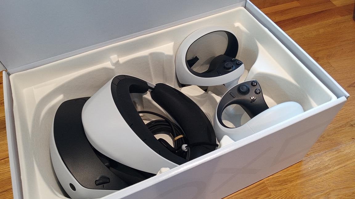 Sony PlayStation VR2, Spelcomputers en Games, Virtual Reality, Ophalen, Zo goed als nieuw, VR-bril, Sony PlayStation