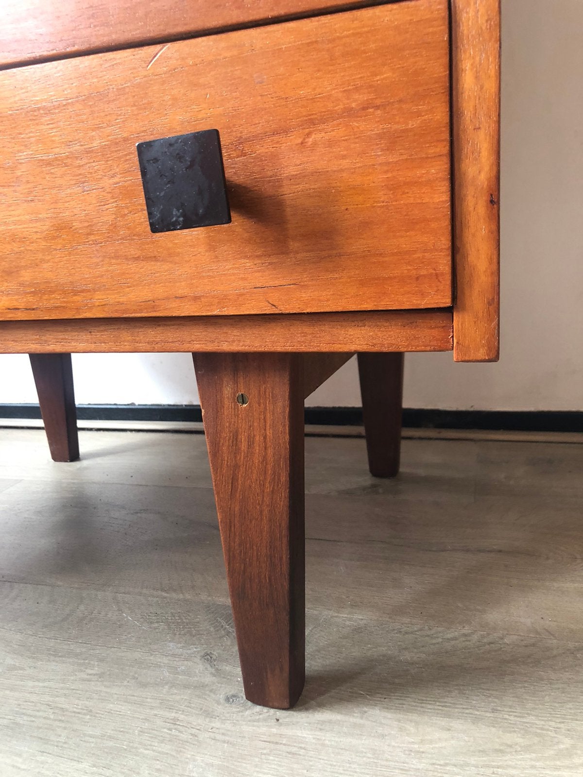 Mooie Deense Vintage mid Century kast Mobler NITEX -uniek, Minder dan 50 cm, Vintage mid century, Teakhout, Ophalen of Verzenden