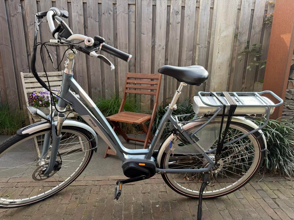 Amslod Elektrische Damesfiets - Comfortabel en Betrouwbaar, Gebruikt, 47 tot 51 cm, 50 km per accu of meer, Ophalen