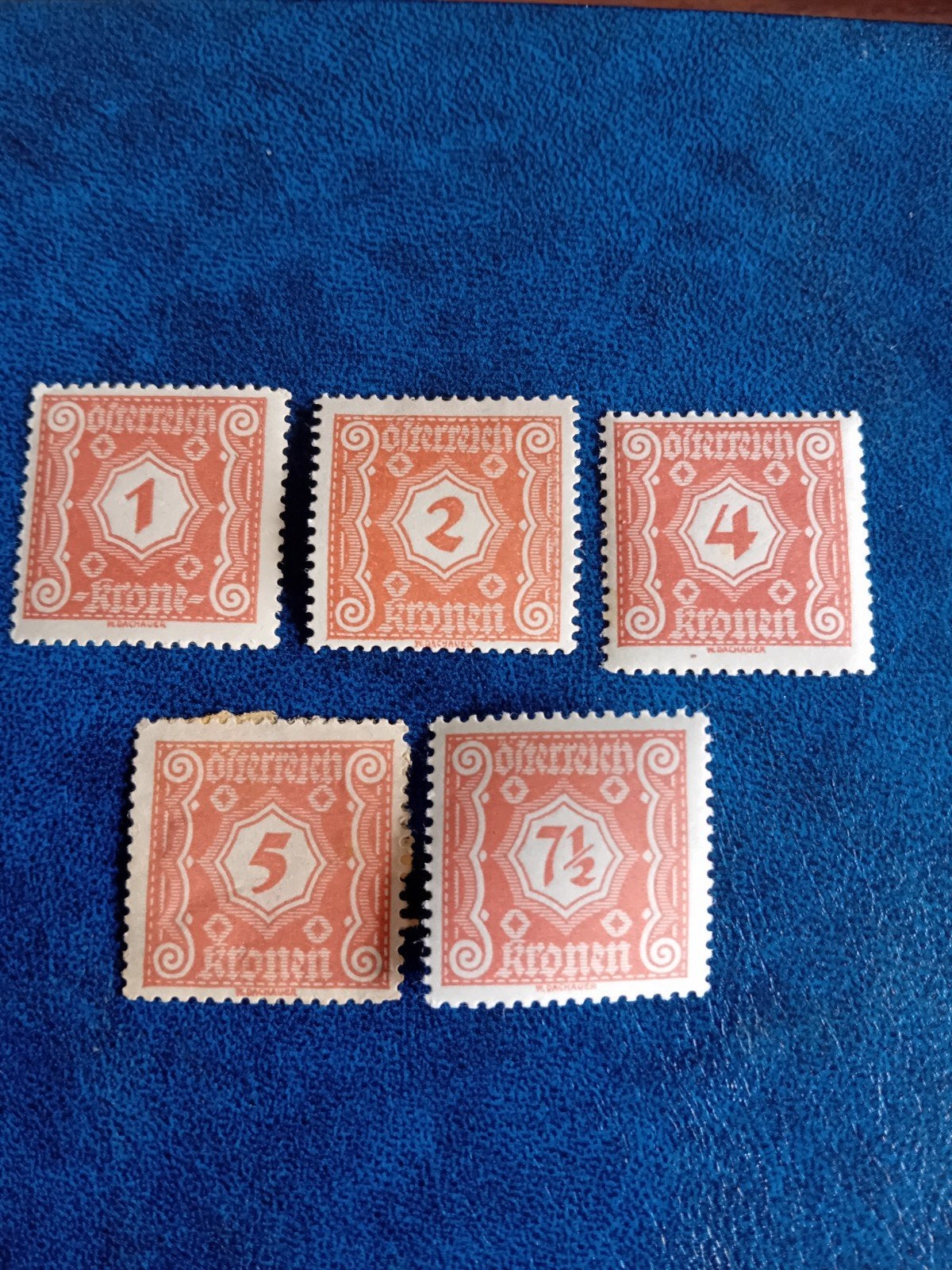 Oostenrijkse postzegels 1916-1918 Kronen serie, Ophalen of Verzenden, Gestempeld