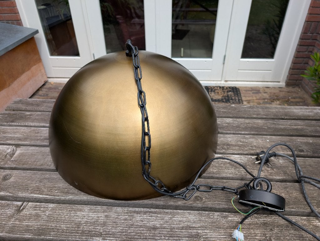 Hanglamp, Ophalen, Design, Zo goed als nieuw, Metaal