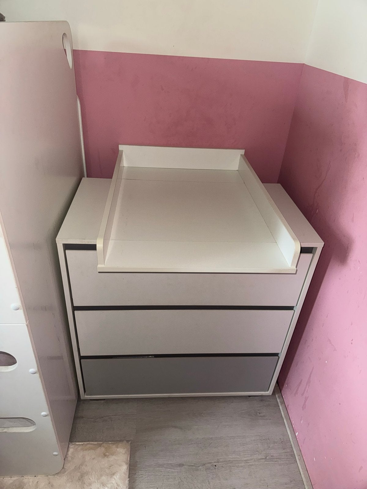 Commode 80x80x60 met afneembaar verschoonstuk, Ophalen, Gebruikt, 50 tot 70 cm, 75 tot 100 cm