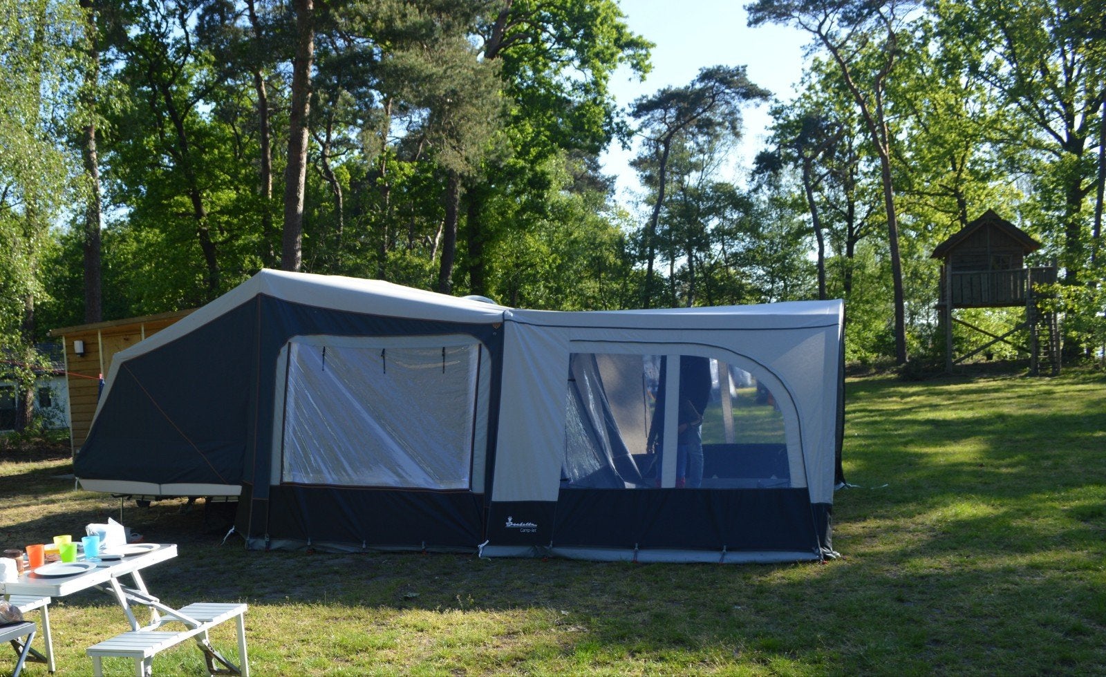 Camplet Classis North 2019, Caravans en Kamperen, Vouwwagens, Ophalen, Meerkleurig, Aanwezig, Camp-Let
