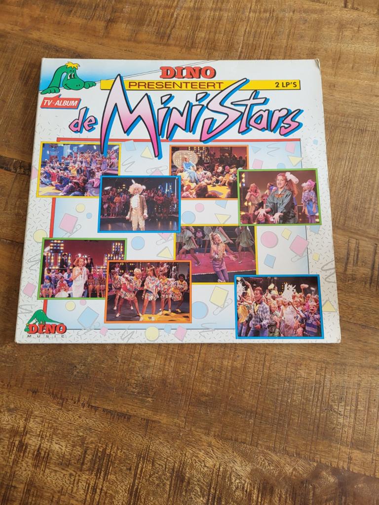 Dino presenteert de Ministars - TV-Album (2 LP's, 1986), Ophalen of Verzenden