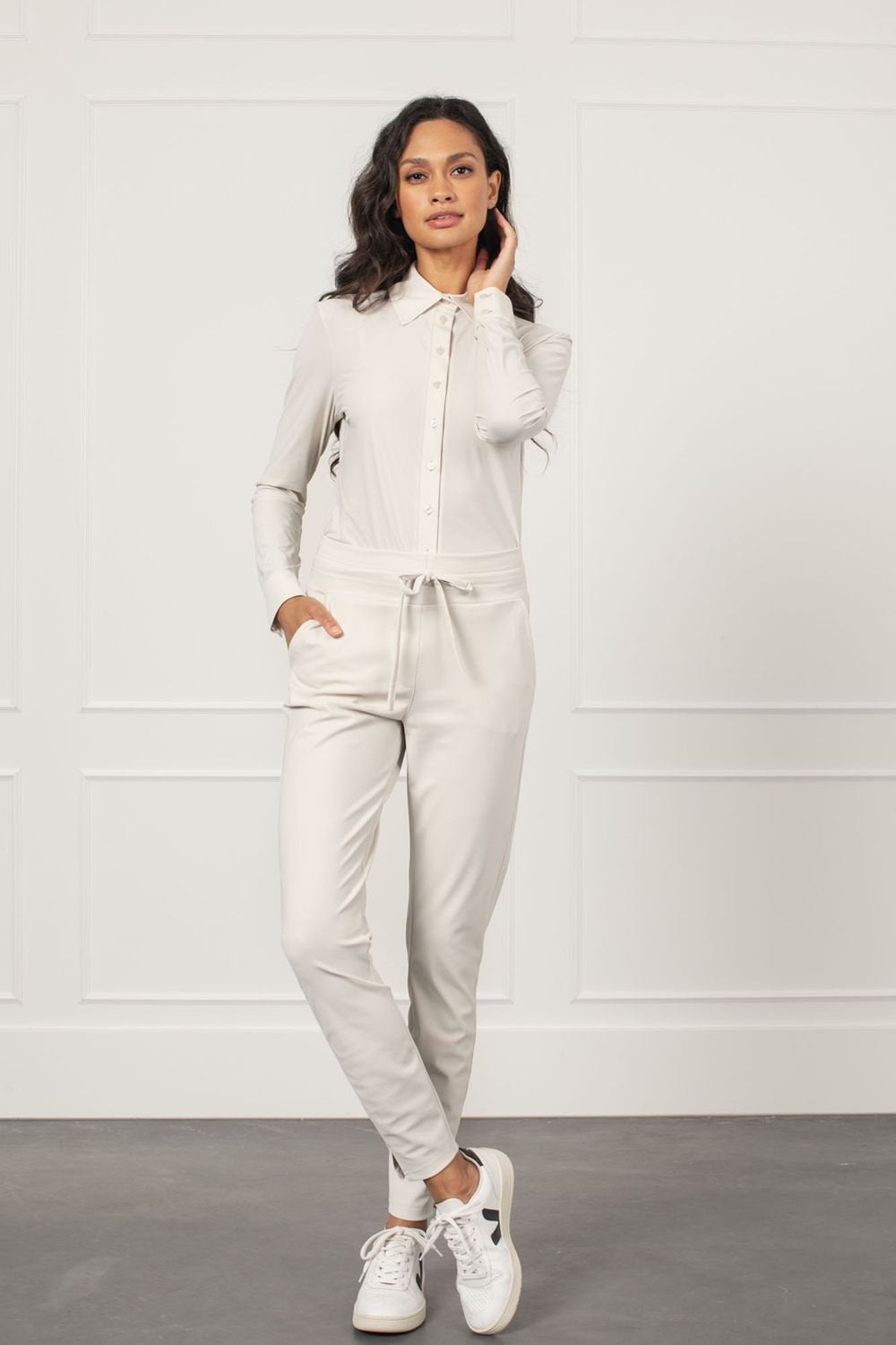 Nieuwe Studio Anneloes Stairdown Trousers M Kit, Maat 38/40 (M), Wit, Nieuw, Ophalen of Verzenden