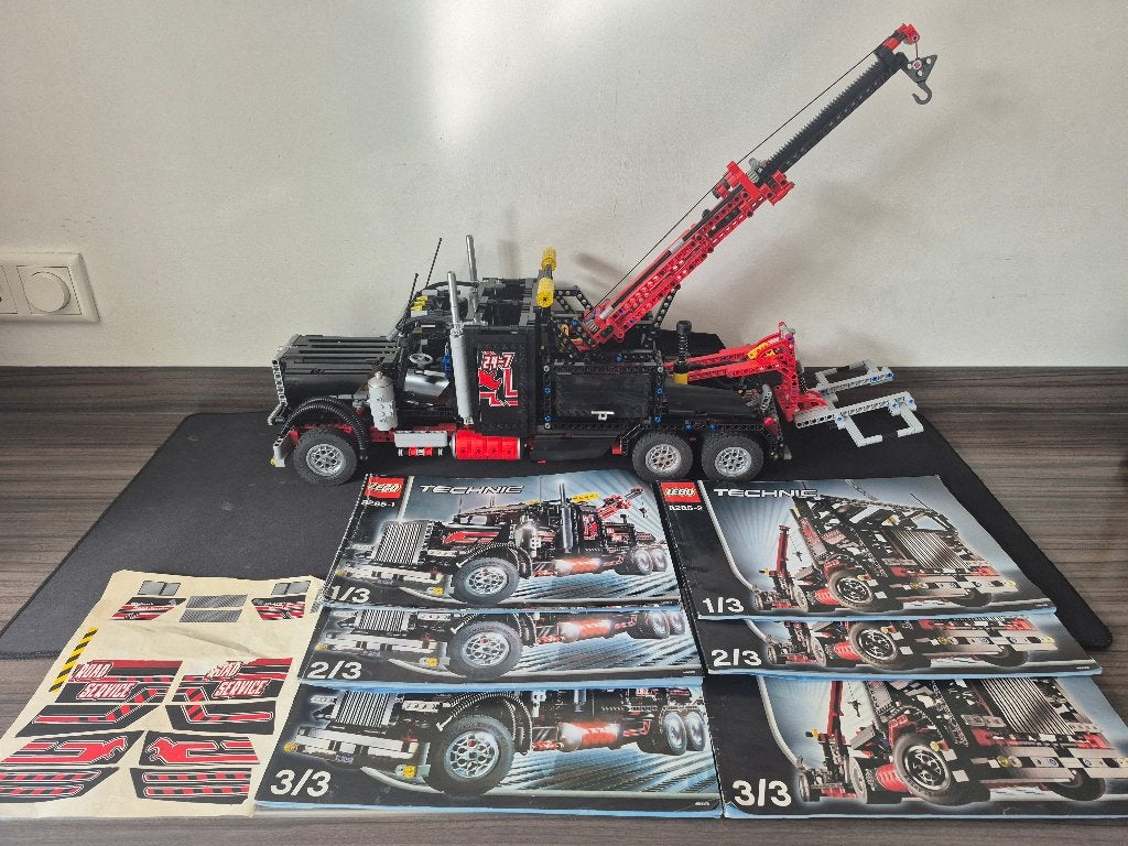 Lego Technic 8285 Tow Truck, Gebruikt, Lego, Inclusief instructies, Ophalen of Verzenden