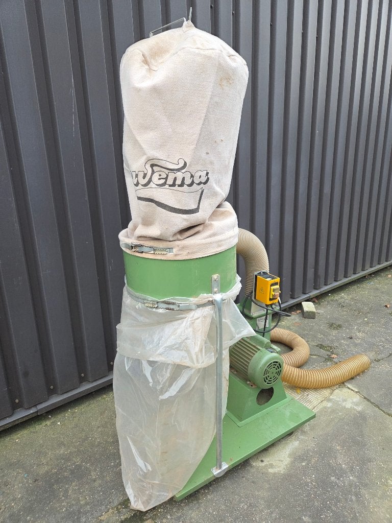 HUVEMA Zaagsel / kruimel / stof afzuiging 230 volt., Ophalen, Gebruikt