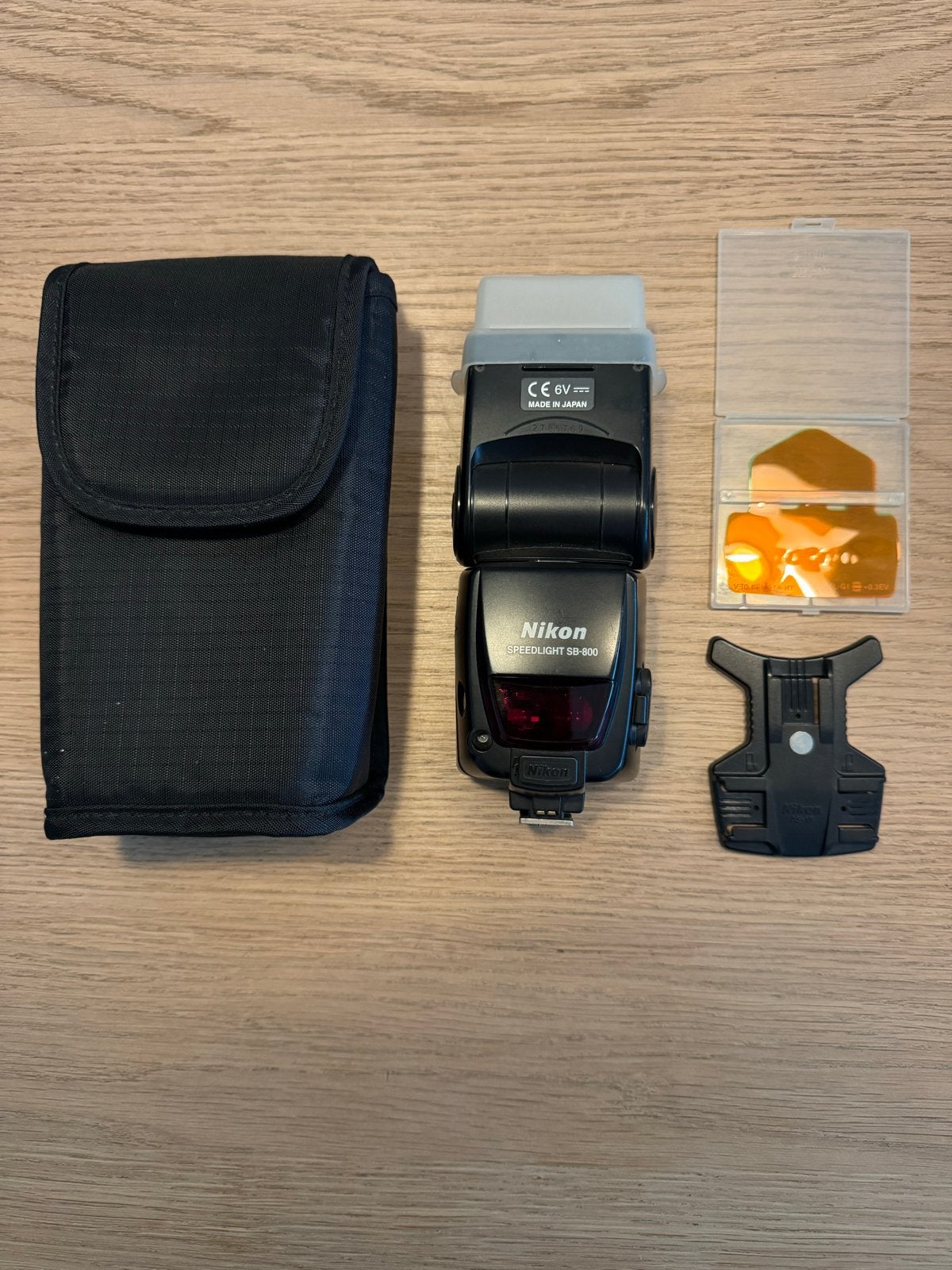 Nikon Speedlight SB-800 flitser met accessoires, Ophalen of Verzenden, Zo goed als nieuw, Nikon, Kantelbaar
