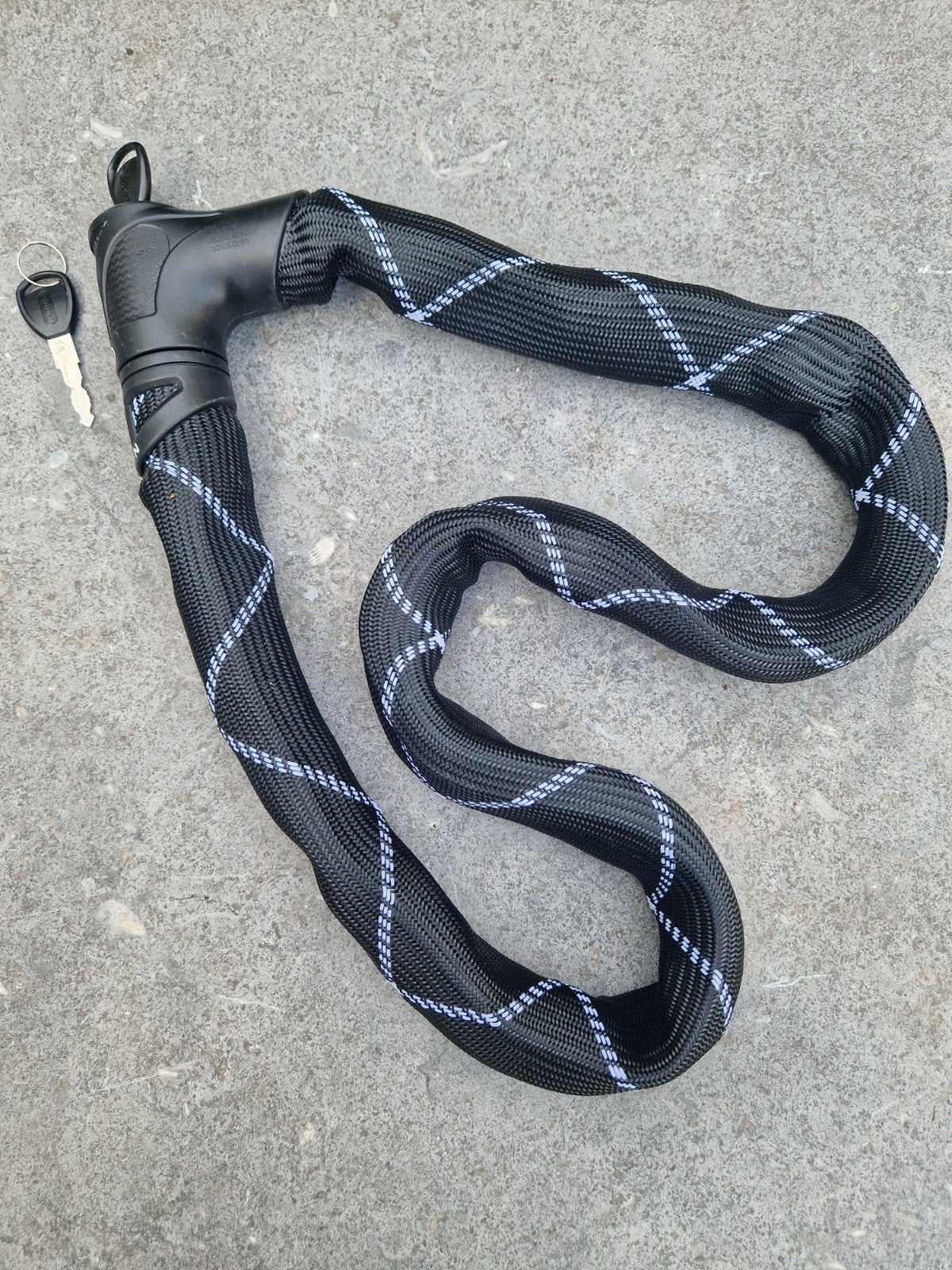 Abus Iven 8210 ART2 kettingslot, 110cm, Ophalen, Nieuw, Kettingslot