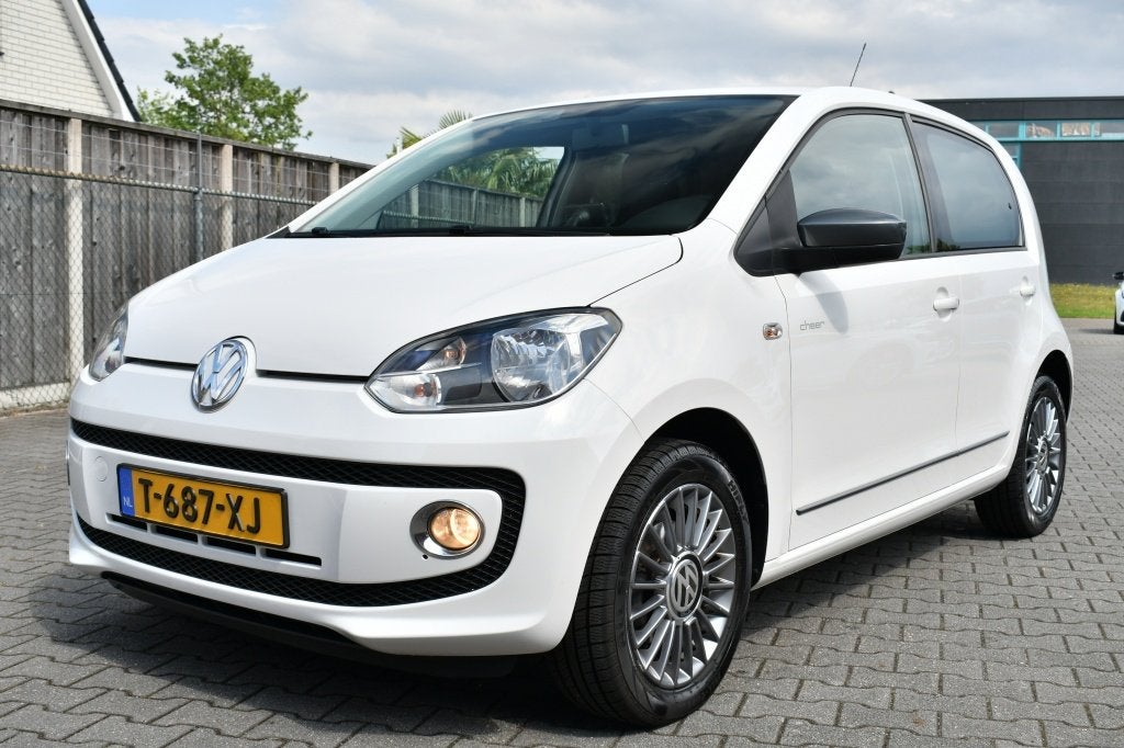 Volkswagen up! 1.0 cheer up! 5DR BlueM. Airco|Navi|Stoelverw, Euro 5, Stof, Gebruikt, Up!